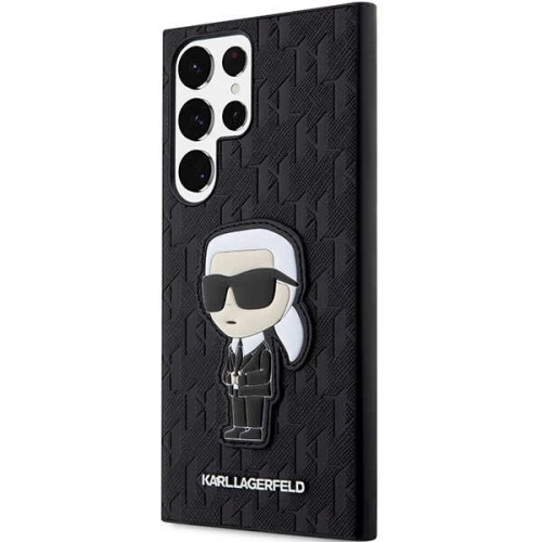 Kup Etui Karl Lagerfeld KLHCS23LSAKLHKPK Samsung Galaxy S23 Ultra hardcase černý/black Saffiano Monogram Ikonik - KLD1462 - {ean13} - Sklep Home Screen