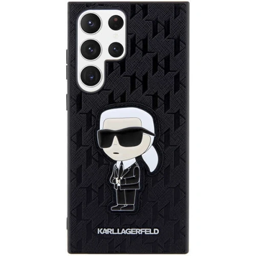 Kup Husă Karl Lagerfeld KLHCS23LSAKLHKPK Samsung Galaxy S23 Ultra hardcase negru/black Saffiano Monogram Ikonik - KLD1462 - {ean13} - Sklep Home Screen