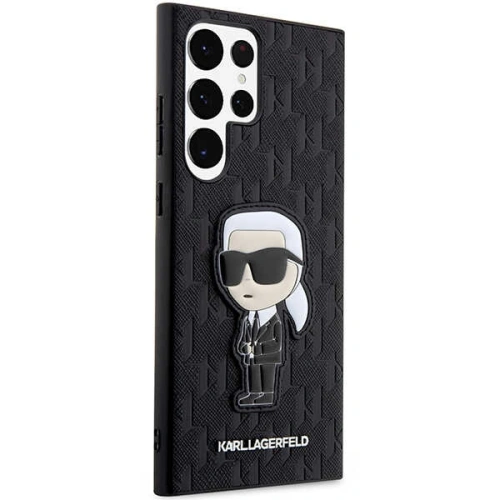 Kup Husă Karl Lagerfeld KLHCS23LSAKLHKPK Samsung Galaxy S23 Ultra hardcase negru/black Saffiano Monogram Ikonik - KLD1462 - {ean13} - Sklep Home Screen