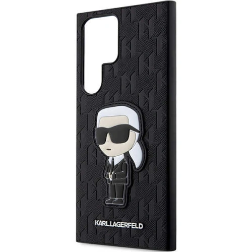 Kup Husă Karl Lagerfeld KLHCS23LSAKLHKPK Samsung Galaxy S23 Ultra hardcase negru/black Saffiano Monogram Ikonik - KLD1462 - {ean13} - Sklep Home Screen
