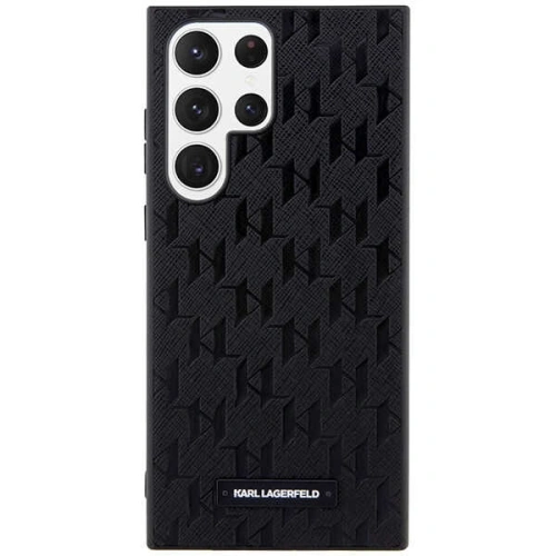 Kup Etui Karl Lagerfeld KLHCS23LSAKLHPK Samsung Galaxy S23 Ultra hardcase czarny/black Saffiano Mono Metal Logo - KLD1463 - {ean13} - Sklep Home Screen