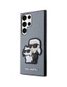 Kup Case Karl Lagerfeld KLHCS23LSANKCPG Samsung Galaxy S23 Ultra Hardcase grau/grey Saffiano Karl & Choupette - KLD1464 - {ean13} - Sklep Home Screen