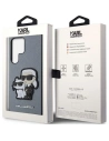 Kup Case Karl Lagerfeld KLHCS23LSANKCPG Samsung Galaxy S23 Ultra Hardcase grau/grey Saffiano Karl & Choupette - KLD1464 - {ean13} - Sklep Home Screen