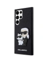 Kup Case Karl Lagerfeld KLHCS23LSANKCPK Samsung Galaxy S23 Ultra Hardcase schwarz/schwarz Saffiano Karl & Choupette - KLD1465 - {ean13} - Sklep Home Screen
