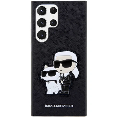 Kup Case Karl Lagerfeld KLHCS23LSANKCPK Samsung Galaxy S23 Ultra Hardcase schwarz/schwarz Saffiano Karl & Choupette - KLD1465 - {ean13} - Sklep Home Screen