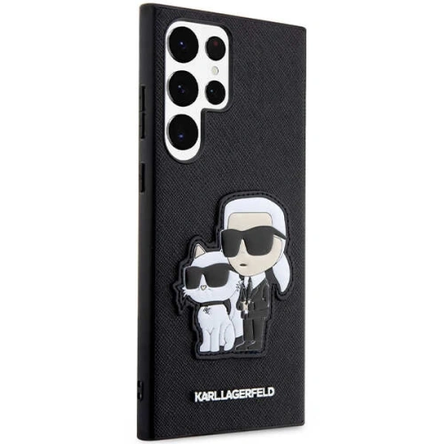 Kup Case Karl Lagerfeld KLHCS23LSANKCPK Samsung Galaxy S23 Ultra Hardcase schwarz/schwarz Saffiano Karl & Choupette - KLD1465 - {ean13} - Sklep Home Screen