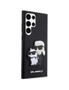 Kup Case Karl Lagerfeld KLHCS23LSANKCPK Samsung Galaxy S23 Ultra Hardcase schwarz/schwarz Saffiano Karl & Choupette - KLD1465 - {ean13} - Sklep Home Screen