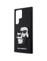 Kup Case Karl Lagerfeld KLHCS23LSANKCPK Samsung Galaxy S23 Ultra Hardcase schwarz/schwarz Saffiano Karl & Choupette - KLD1465 - {ean13} - Sklep Home Screen