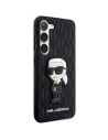 Buy Karl Lagerfeld KLHCS23MSAKLHKPK Samsung Galaxy S23+ Plus hardcase black Saffiano Monogram Ikonik - KLD1467 - {ean13} - Home Screen Store Europe