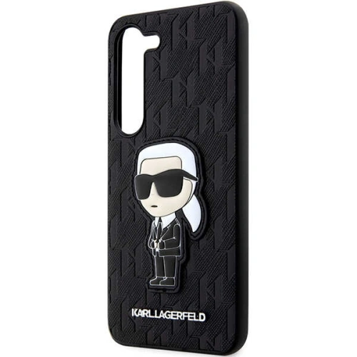 Kup Case Karl Lagerfeld KLHCS23MSAKLHKPK Samsung Galaxy S23+ Plus Hardcase schwarz/schwarz Saffiano Monogram Ikonik - KLD1467 - {ean13} - Sklep Home Screen