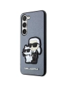 Kup Case Karl Lagerfeld KLHCS23MSANKCPG Samsung Galaxy S23+ Plus Hardcase grau/grau Saffiano Karl & Choupette - KLD1469 - {ean13} - Sklep Home Screen