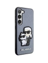 Kup Etui Karl Lagerfeld KLHCS23MSANKCPG Samsung Galaxy S23+ Plus hardcase šedá/grey Saffiano Karl & Choupette - KLD1469 - {ean13} - Sklep Home Screen