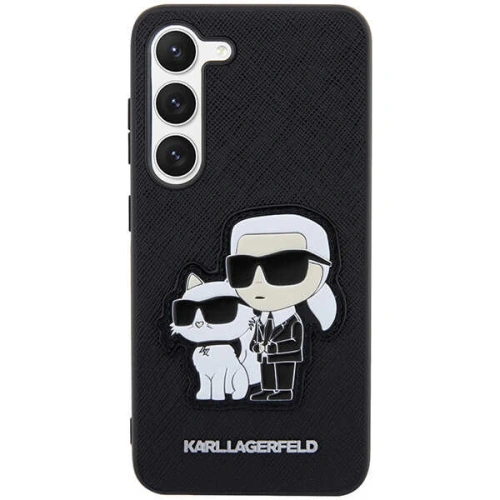 Kup Case Karl Lagerfeld KLHCS23MSANKCPK Samsung Galaxy S23+ Plus Hardcase schwarz/black Saffiano Karl & Choupette - KLD1470 - {ean13} - Sklep Home Screen