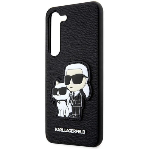 Kup Case Karl Lagerfeld KLHCS23MSANKCPK Samsung Galaxy S23+ Plus Hardcase schwarz/black Saffiano Karl & Choupette - KLD1470 - {ean13} - Sklep Home Screen