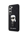 Kup Etui Karl Lagerfeld KLHCS23SSAKLHKPK Samsung Galaxy S23 keménytok fekete/sz black Saffiano Monogram Ikonik - KLD1472 - {ean13} - Sklep Home Screen