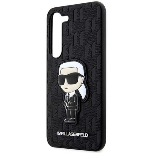 Kup Etui Karl Lagerfeld KLHCS23SSAKLHKPK Samsung Galaxy S23 hardcase černý/black Saffiano Monogram Ikonik - KLD1472 - {ean13} - Sklep Home Screen
