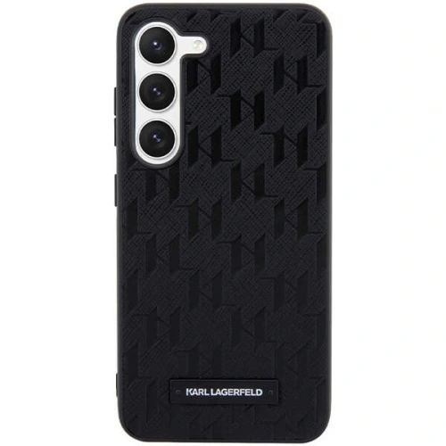 Kup Etui Karl Lagerfeld KLHCS23SSAKLHPK Samsung Galaxy S23 hardcase černý/black Saffiano Mono Metal Logo - KLD1473 - {ean13} - Sklep Home Screen