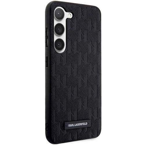 Kup Etui Karl Lagerfeld KLHCS23SSAKLHPK Samsung Galaxy S23 hardcase černý/black Saffiano Mono Metal Logo - KLD1473 - {ean13} - Sklep Home Screen