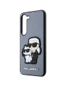 Kup Case Karl Lagerfeld KLHCS23SSANKCPG Samsung Galaxy S23 Hardcase grau/grey Saffiano Karl & Choupette - KLD1474 - {ean13} - Sklep Home Screen