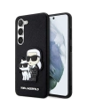 Etui Karl Lagerfeld KLHCS23SSANKCPK Samsung Galaxy S23 hardcase černý/black Saffiano Karl & Choupette