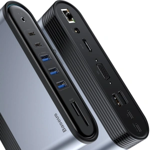 Kup [OUTLET] Stație de andocare Baseus Working Station, HUB USB-C 16 în 1 - OT-430 - {ean13} - Sklep Home Screen