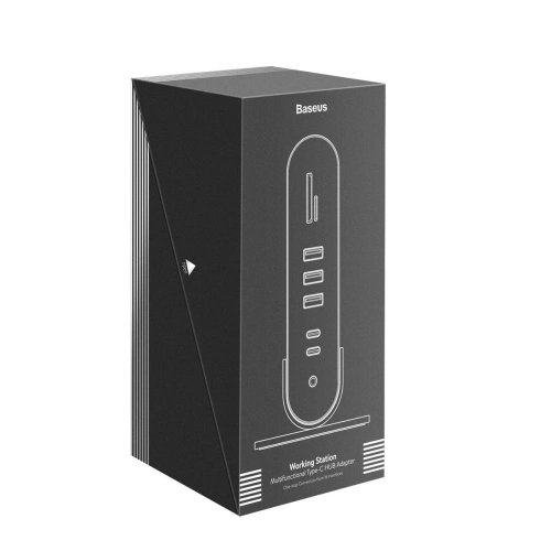 Kup [OUTLET] Stacja dokująca Baseus Working Station, HUB USB-C 16w1 - OT-430 - {ean13} - Sklep Home Screen