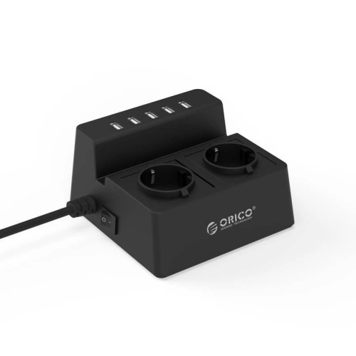Kup Napájecí lišta / hub Orico 5x USB 2.4A 2500W (černá) - ORC15 - {ean13} - Sklep Home Screen