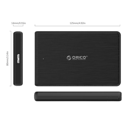 Kup Obal pro externí disk Orico SSD 2,5" + kabel USB 3.0 Micro B - ORC21 - {ean13} - Sklep Home Screen