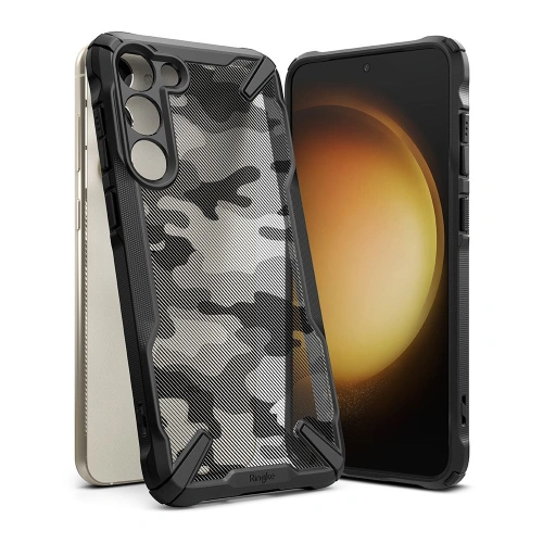 Kup Etui Ringke Fusion-X Design Samsung Galaxy S23 Camo (Moro) Fekete - RGK1748 - {ean13} - Sklep Home Screen