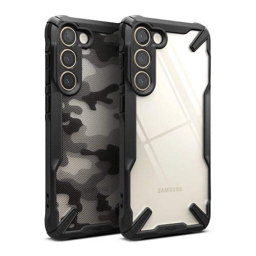 Kup Case Ringke Fusion-X Design Samsung Galaxy S23 Camo (Moro) Schwarz - RGK1748 - {ean13} - Sklep Home Screen