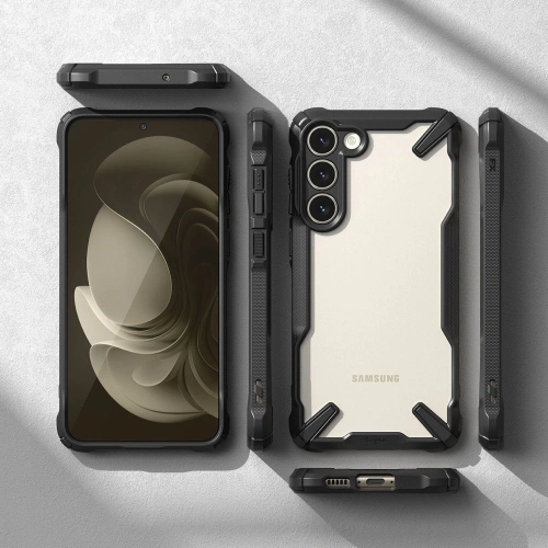 Kup Case Ringke Fusion-X Samsung Galaxy S23+ Plus Schwarz - RGK1751 - {ean13} - Sklep Home Screen