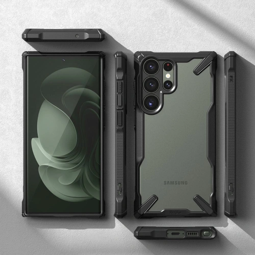 Kup Case Ringke Fusion-X Samsung Galaxy S23 Ultra Schwarz - RGK1755 - {ean13} - Sklep Home Screen