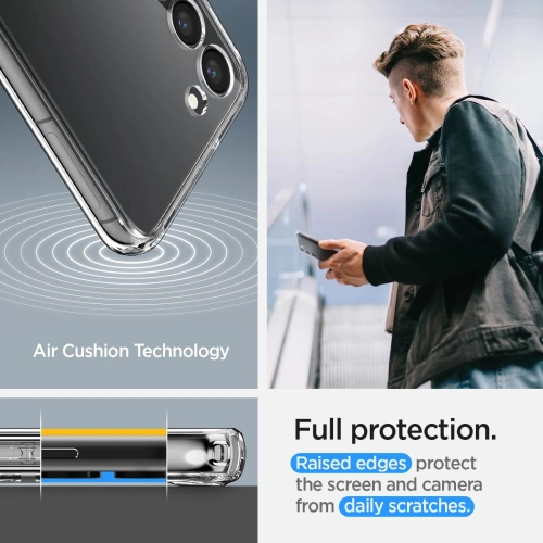 Kup Etui Spigen Ultra Hybrid S Samsung Galaxy S23 Crystal Clear - SPN2652 - {ean13} - Sklep Home Screen