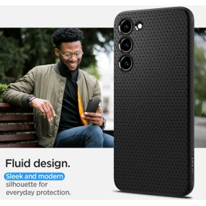 Kup Case Spigen Liquid Air Samsung Galaxy S23 Matt Schwarz - SPN2658 - {ean13} - Sklep Home Screen
