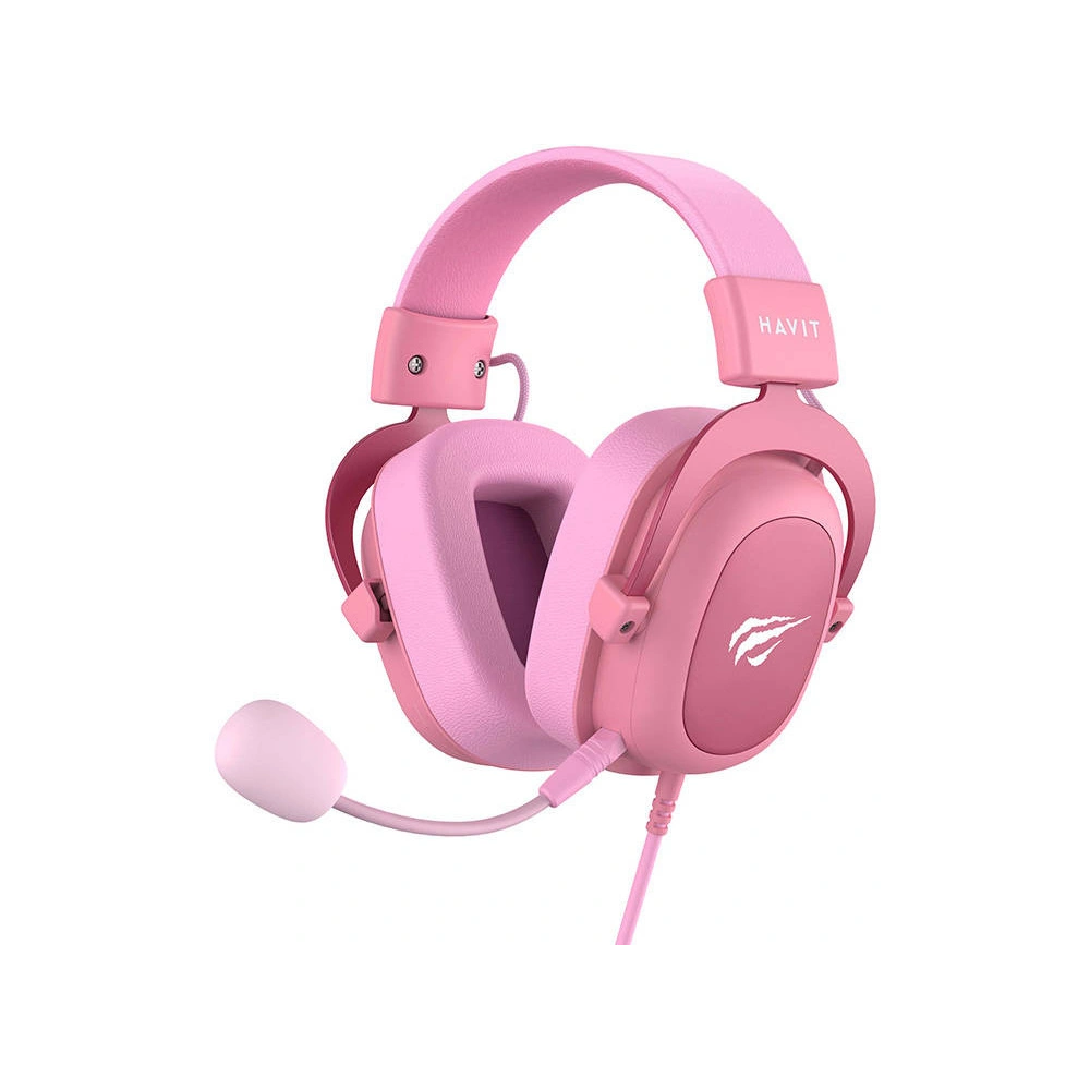 Słuchawki gamingowe Havit H2002D (różowe)