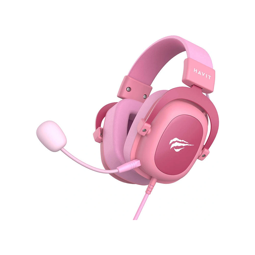 Słuchawki gamingowe Havit H2002D (różowe)