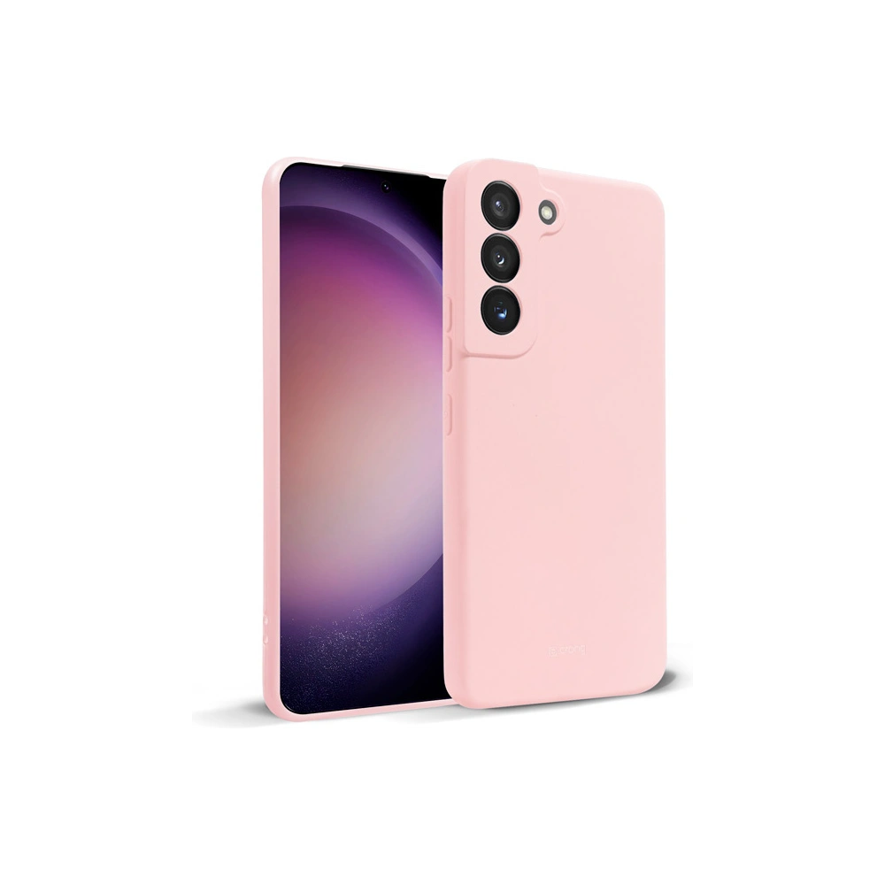 Etui Crong Color Cover Samsung Galaxy S23+ Plus (różowy)