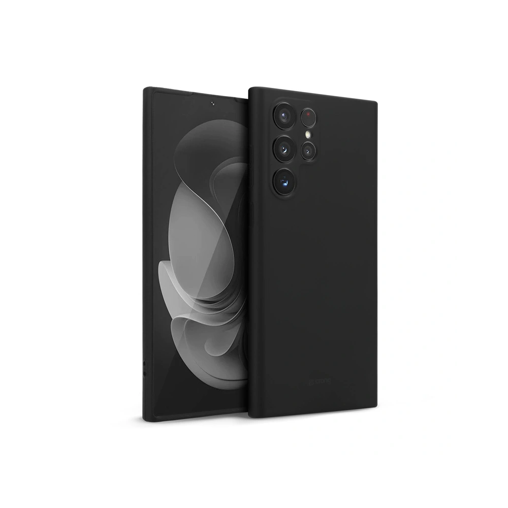 Etui Crong Color Cover Samsung Galaxy S23 Ultra (czarny)