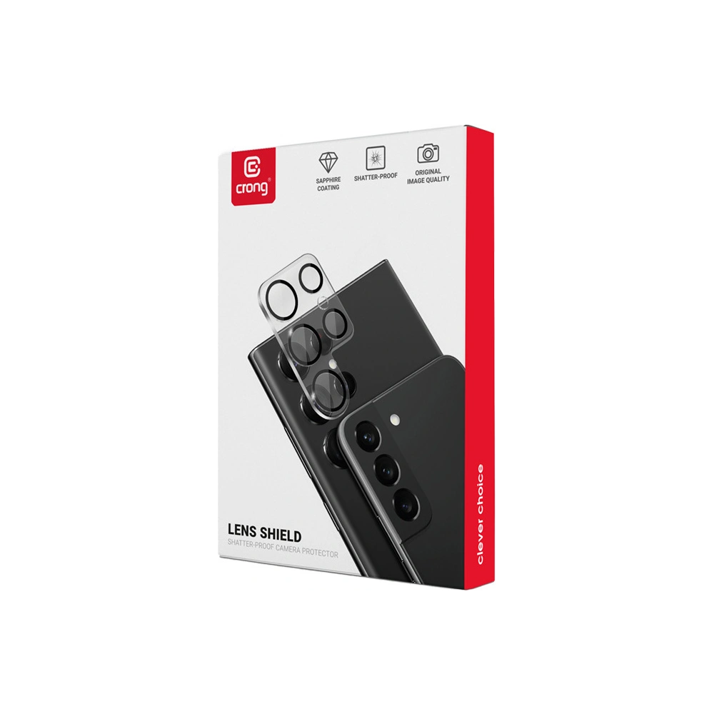 Szkło na aparat Crong Lens Shield Protective Glass Samsung Galaxy S23+ Plus