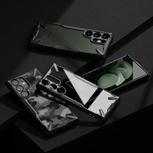 Kup Case Ringke Fusion-X Design Samsung Galaxy S23 Ultra Camo (Moro) Schwarz - RGK1756 - {ean13} - Sklep Home Screen