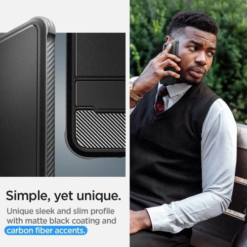 Kup Etui Spigen Rugged Armor Samsung Galaxy S23 Matt Fekete - SPN2660 - {ean13} - Sklep Home Screen
