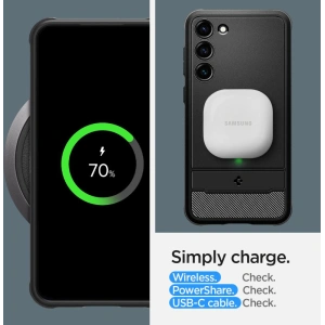 Buy Spigen Rugged Armor Samsung Galaxy S23 Matte Black - SPN2660 - {ean13} - Home Screen Store Europe
