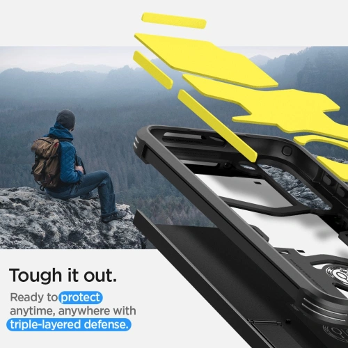 Kup Etui Spigen Tough Armor Samsung Galaxy S23 Fekete - SPN2666 - {ean13} - Sklep Home Screen