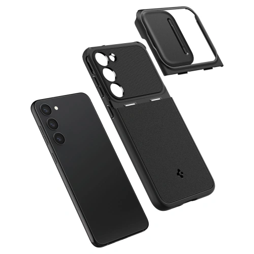 Kup Etui Spigen Optik Armor Samsung Galaxy S23 Black - SPN2671 - {ean13} - Sklep Home Screen