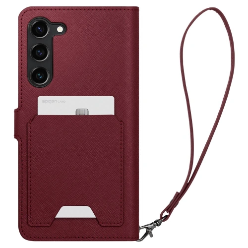 Kup Etui Spigen Wallet S Plus Samsung Galaxy S23 Bordó - SPN2672 - {ean13} - Sklep Home Screen