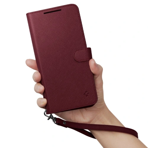 Kup Etui Spigen Wallet S Plus Samsung Galaxy S23 Burgundy - SPN2672 - {ean13} - Sklep Home Screen