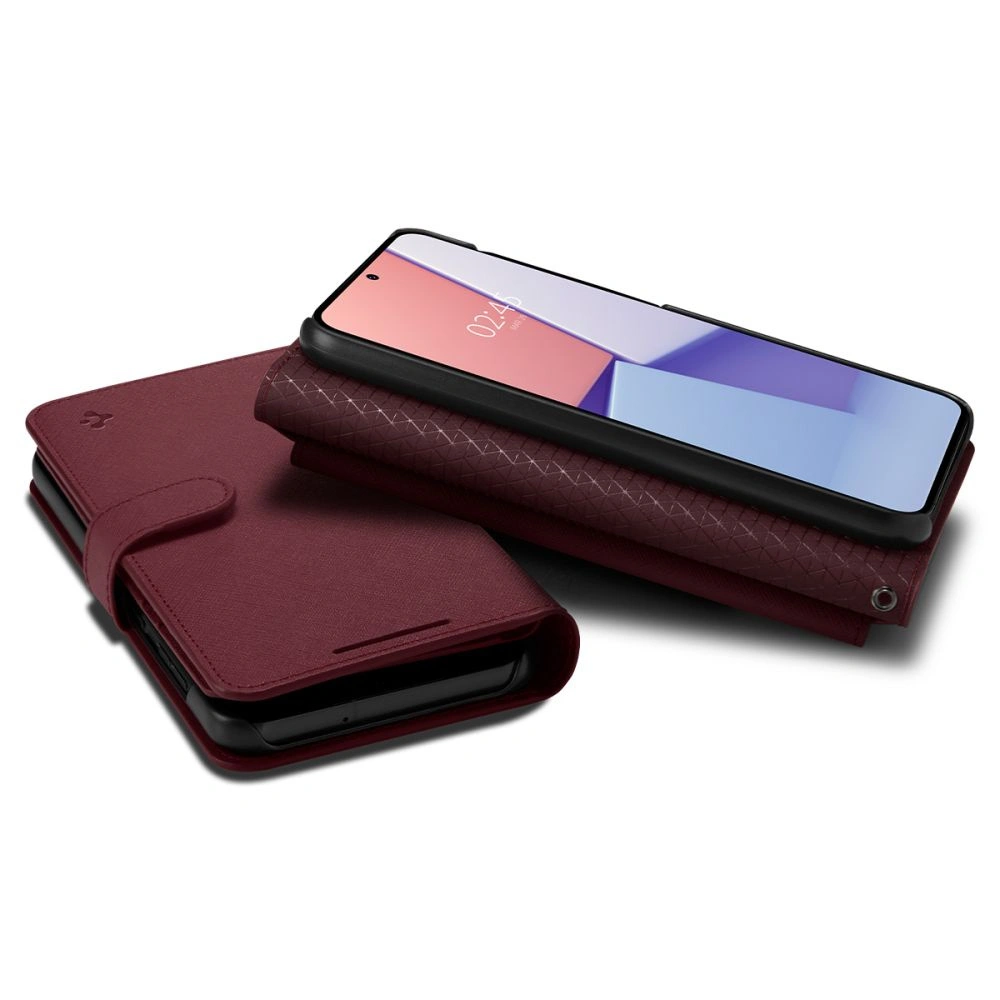 Etui Spigen Wallet S Plus Samsung Galaxy S23 Burgundy