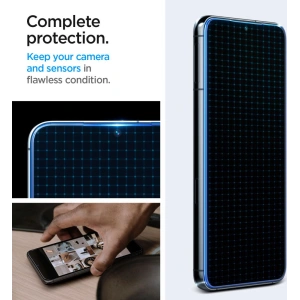 Kup Gehärtetes Glas Spigen GLAS.tR ez Fit Samsung Galaxy S23 Clear [2 PACK] - SPN2678 - {ean13} - Sklep Home Screen