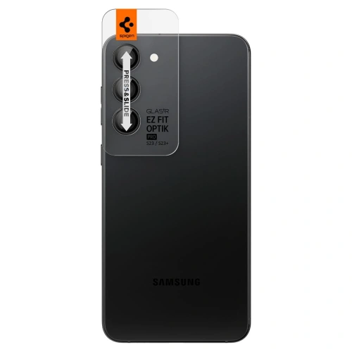 Kup Gehärtetes Glas für das Spigen GLAS.tR Ez Fit Optik Pro Samsung Galaxy S23/S23+ Plus Schwarz [2 PACK] - SPN2680 - {ean13} - Sklep Home Screen