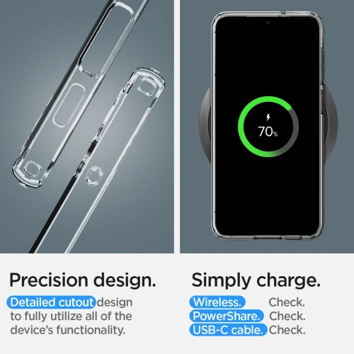 Kup Carcasă Spigen Liquid Crystal Samsung Galaxy S23+ Plus Crystal Clear - SPN2687 - {ean13} - Sklep Home Screen